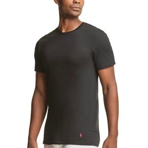 Men Polo Black T-Shirt